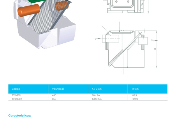 Ficha Técnica Arqueta de Desbaste