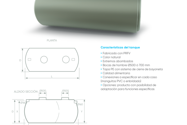 Ficha Técnica Tanques de Pretratamiento Enterrar